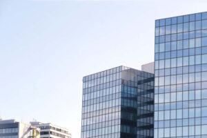 a high-rise building