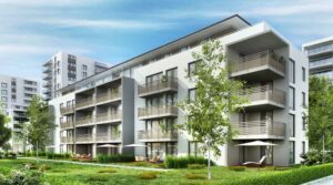 an apartment building