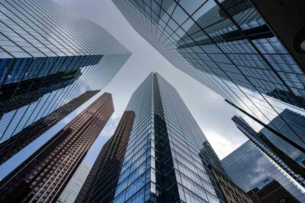 a high-rise building