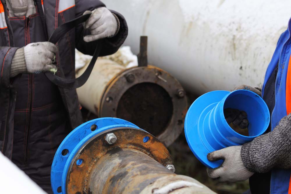 Total Drain Solutions technician working on a CIPP project